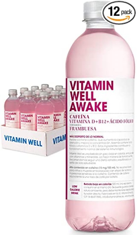 Vitamin Well AWAKE FRAMBUESA 500 ml