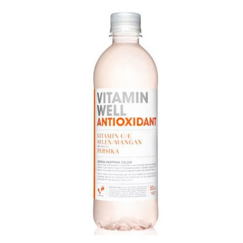 Vitamin Well - Antioxidant- Peach 500 ml