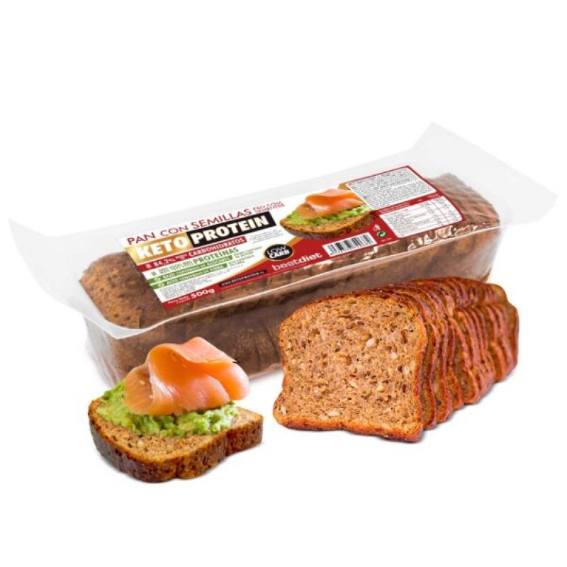 NEW BREAD WITH SEEDS KETO PROTEIN 500g