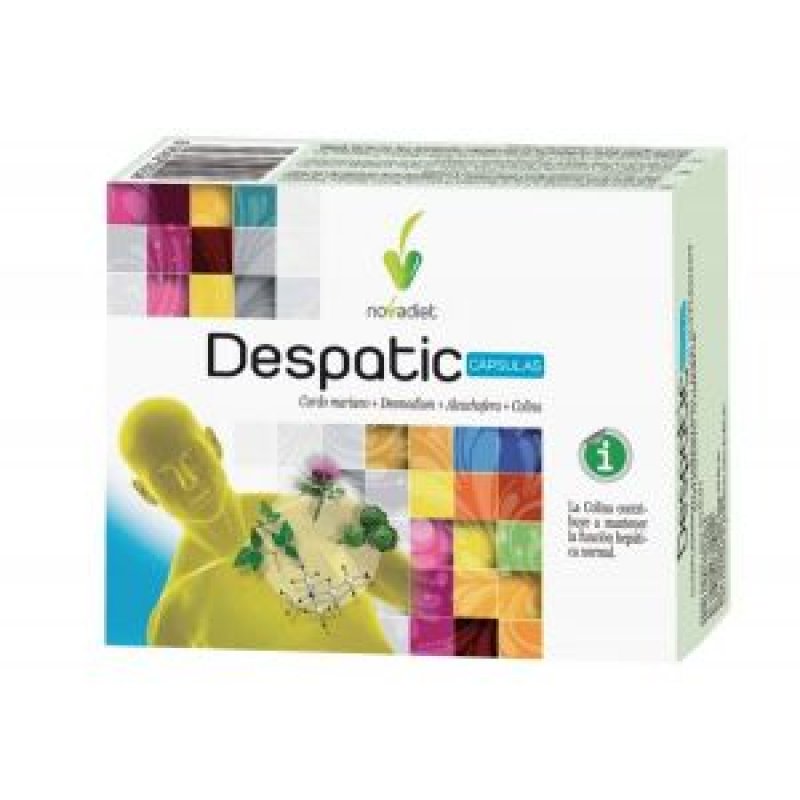 Despatic - Liver function - Novadiet - 60 vegetable capsules
