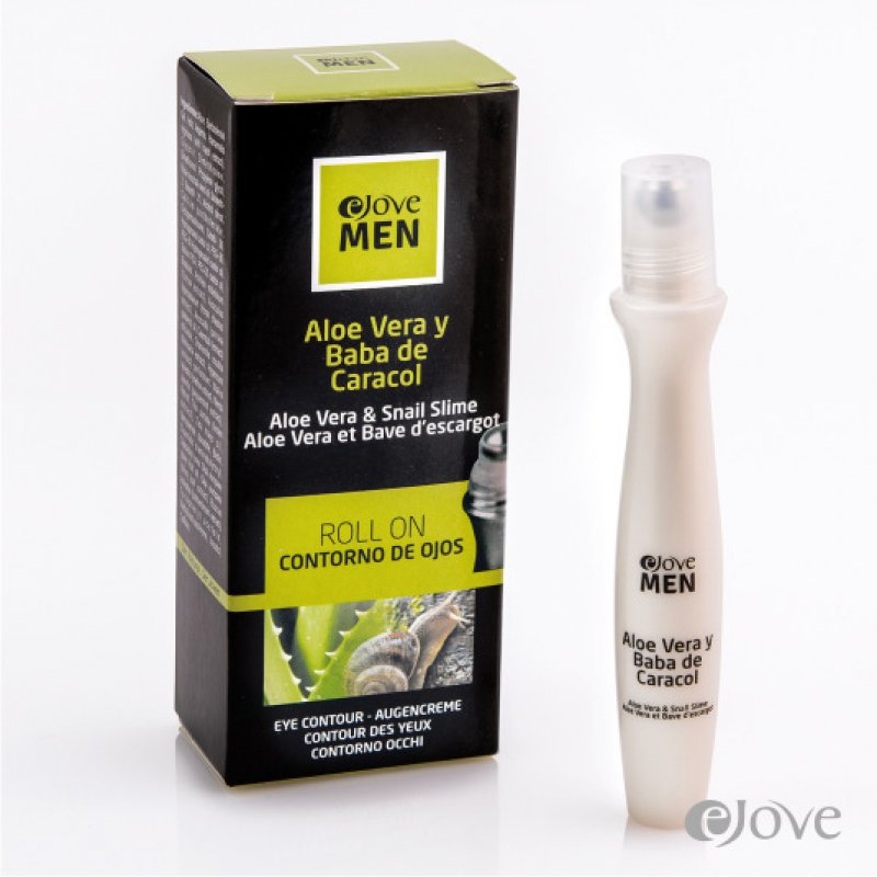 MEN ALOE VERA AND SNAILS DRUM ROLL ON THE EYE CONTOUR 15 ml